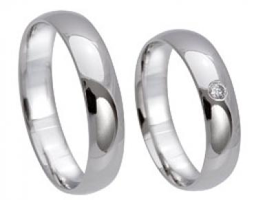 Kühnel Trauringe Weissgold 517346