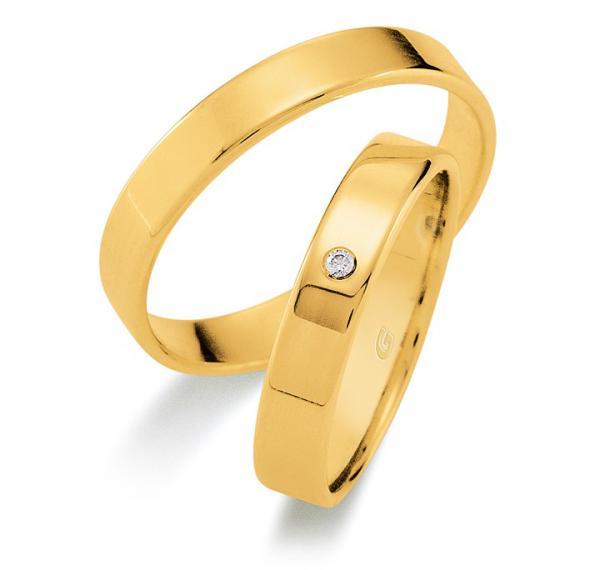 Gettmann Trauringe Klassisch 1101,40 + 1101,40B