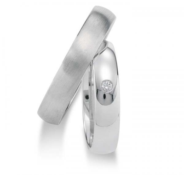 Gettmann Trauringe Klassisch 1103,45 + 1103,45B