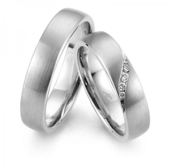 August Gerstner Trauringe Platin 4/28490/5