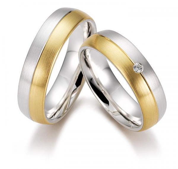 Gettmann Trauringe Silber 8302,60 + 8302,60b