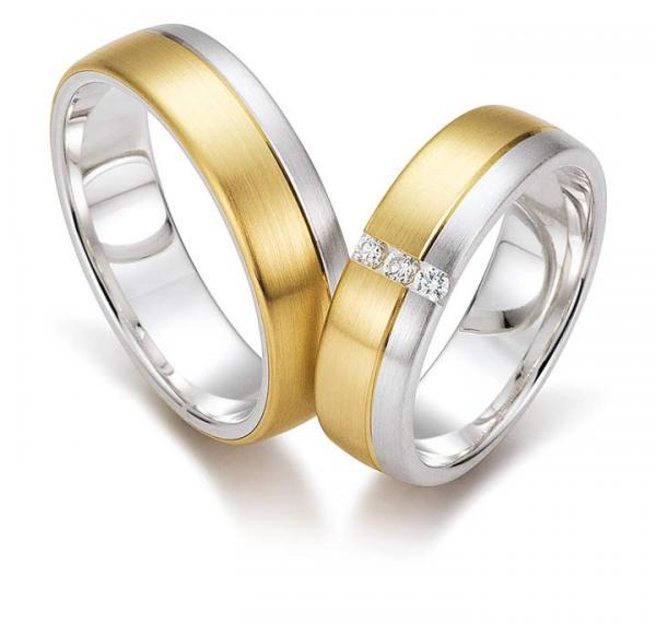 Gettmann Trauringe Silber 8304,60 + 8304,60b