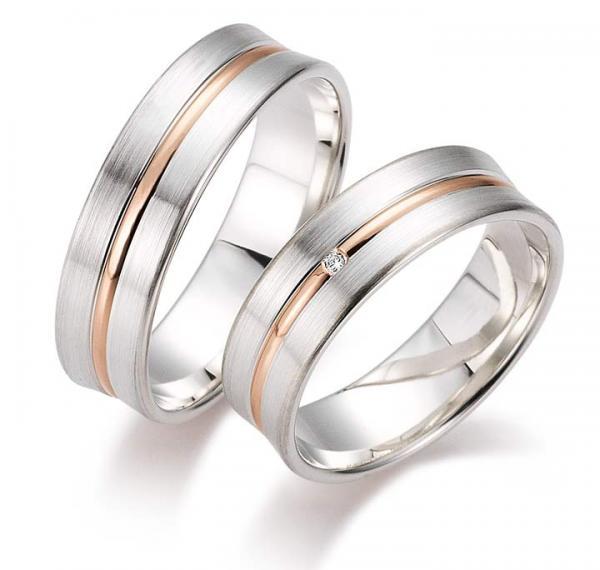 Gettmann Trauringe Silber 8315,60 + 8315,60b