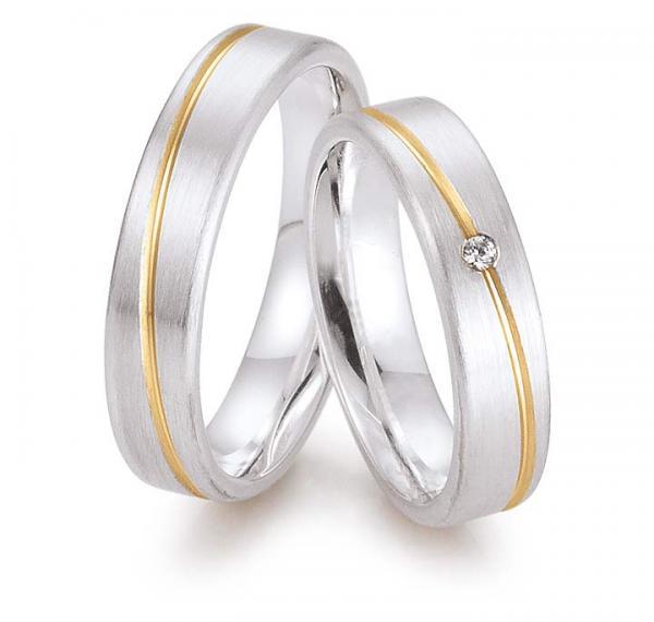 Gettmann Trauringe Silber 8316,50 + 8316,50b