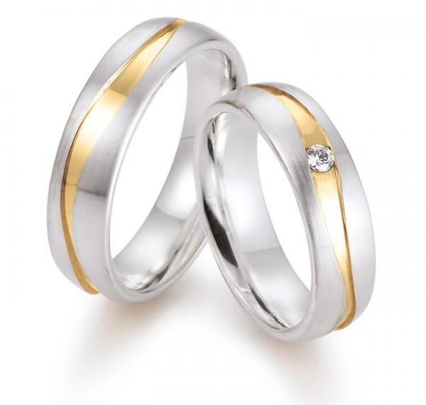 Gettmann Trauringe Silber 8319,60 + 8319,60b