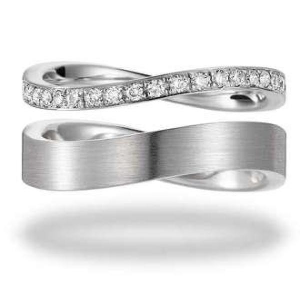 August Gerstner Trauringe Exclusive 29741/2 + 28613/5