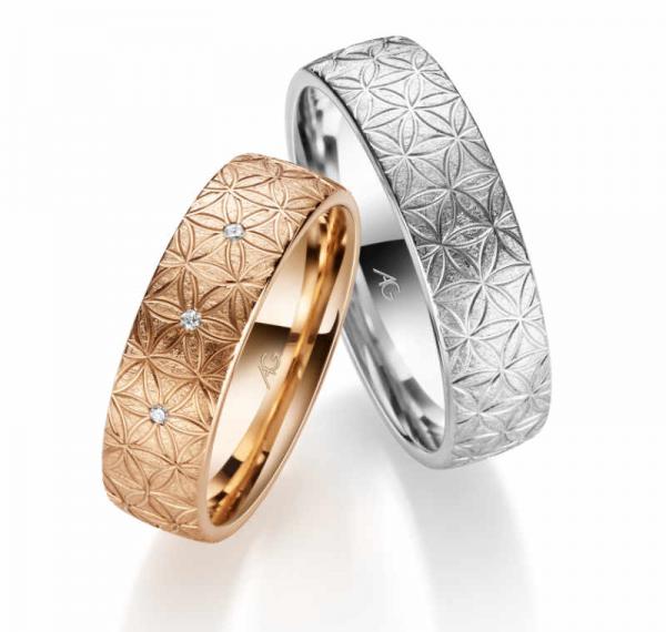 August Gerstner Trauringe Exclusive 31126/6 + 4/31126/6