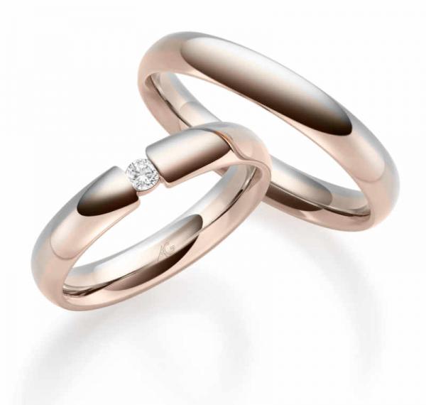 August Gerstner Trauringe Exclusive 31152/4 + 4/31152/4