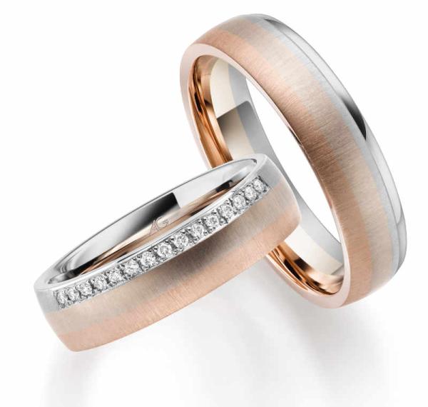 August Gerstner Trauringe Exclusive 31155/5.5 + 4/31155/5.5