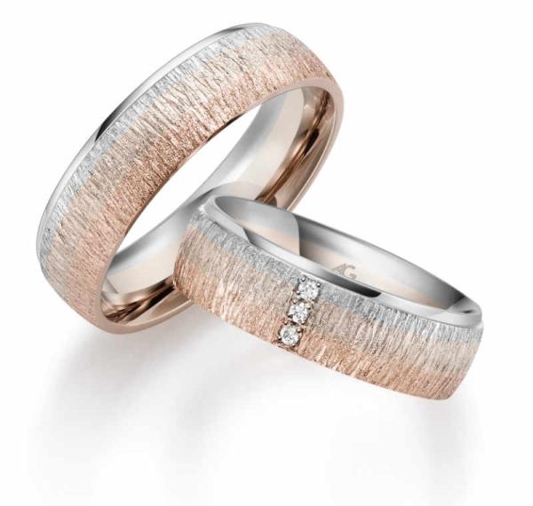 August Gerstner Trauringe Exclusive Trauringe 31158/6 + 4/31158/6