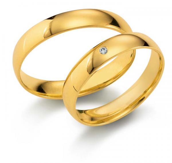 Gettmann Trauringe Klassisch 1102,40 + 1102,40G
