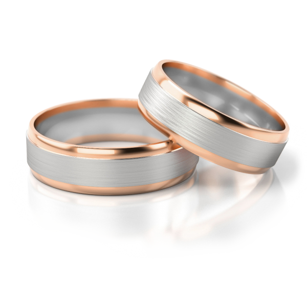 Stelmach Trauringe Weiss-Gelbgold Finsterwalde 136