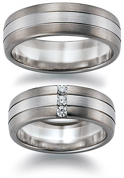 August Gerstner Trauringe Platin 4/20332/7 + 20332/7