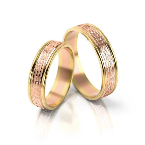 Stelmach Trauringe Weiss-Gelbgold 200