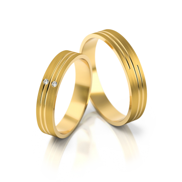 Stelmach Trauringe Gelbgold 208