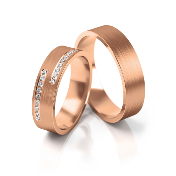 Stelmach Trauringe Weissgold 213