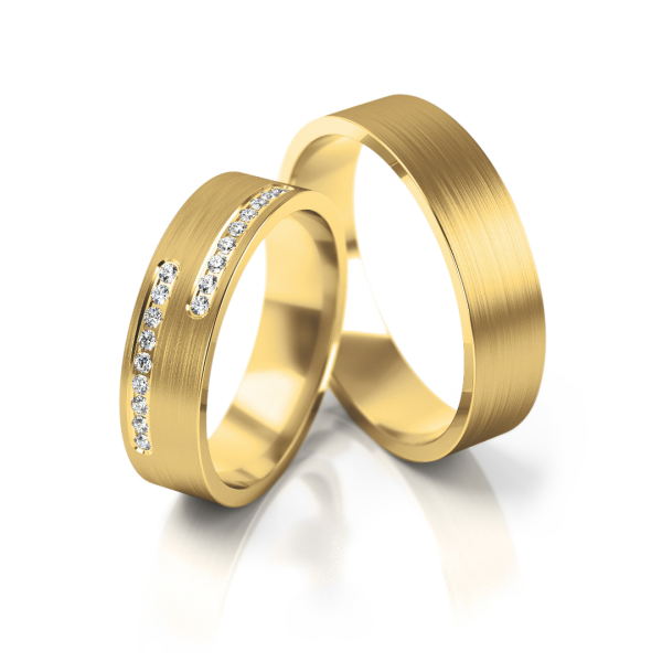 Stelmach Trauringe Weissgold 213