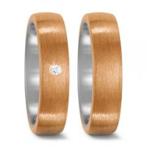 Titan Factory Trauringe 52531/013/003/G233 + 52531/013/000/G233