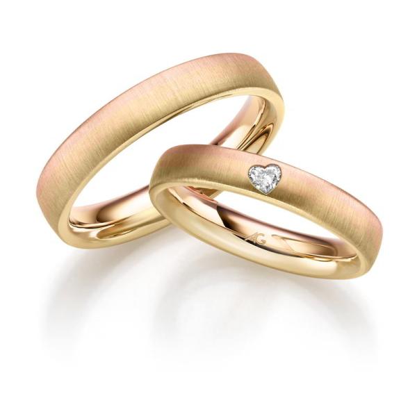 August Gerstner Trauringe Exclusive 4/31301/4 + 31301/4.5