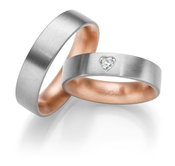 August Gerstner Trauringe Exclusive 4/31305/5.5 + 31305/6