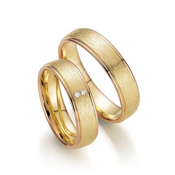 Fischer Trauringe Tricolour 38 07569-055 + 05 07569-055