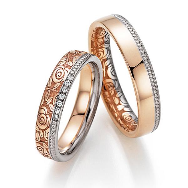 Fischer Trauringe Exclusive 38 7665/045 + 5 7665/045