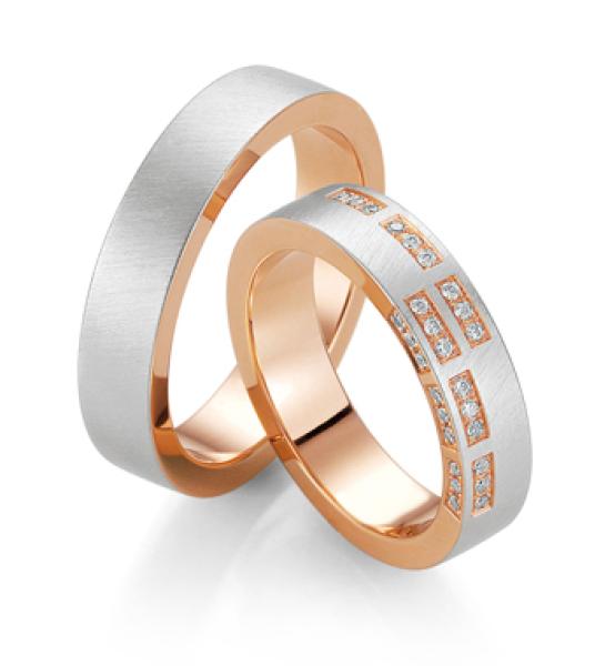 Breuning Trauringe Exclusive 48/002250 + 48/002260