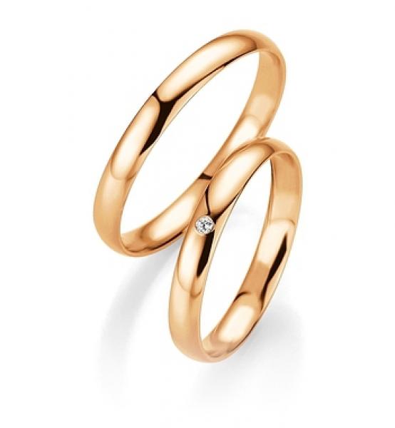 Breuning Trauringe Weissgold 48/04405+ 48/14405