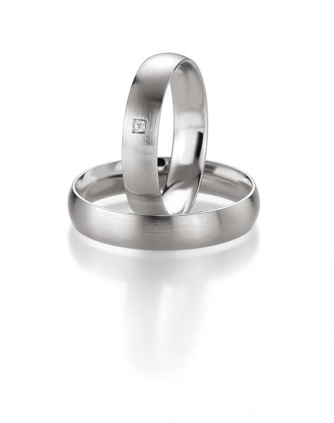 Breuning Trauringe Weissgold 48/04408+ 48/14408