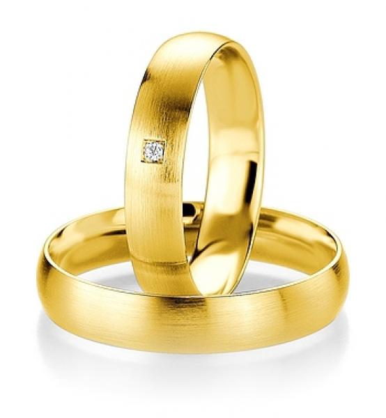 Breuning Trauringe Weissgold 48/04408+ 48/14408