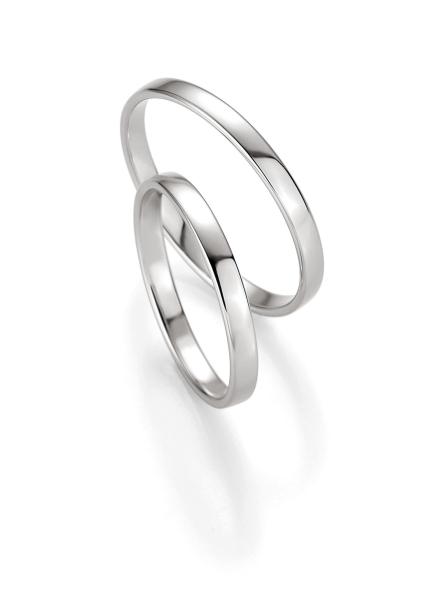 Breuning Trauringe Weissgold 48/04410+ 48/14410