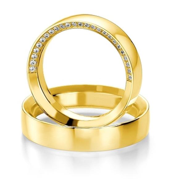 Breuning Trauringe Exclusive DR 052210 / HR 052220