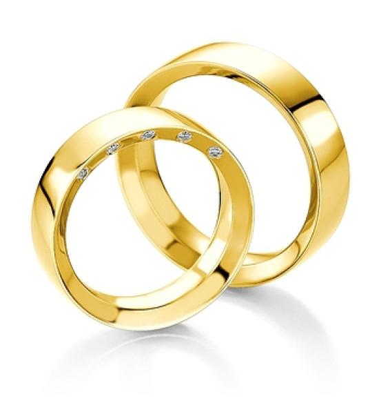 Breuning Trauringe Exclusive DR 052230 / HR 052240