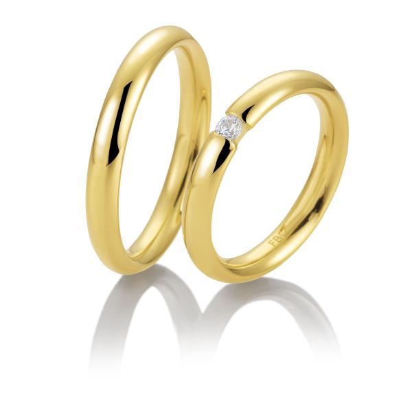 Breuning Trauringe Klassisch DR 057390 / HR 057400