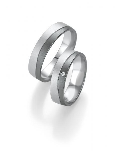 Breuning Trauringe Weissgold 2