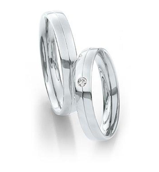 Saint Maurice Trauringe Weiss-Gelbgold 812000 / 812010