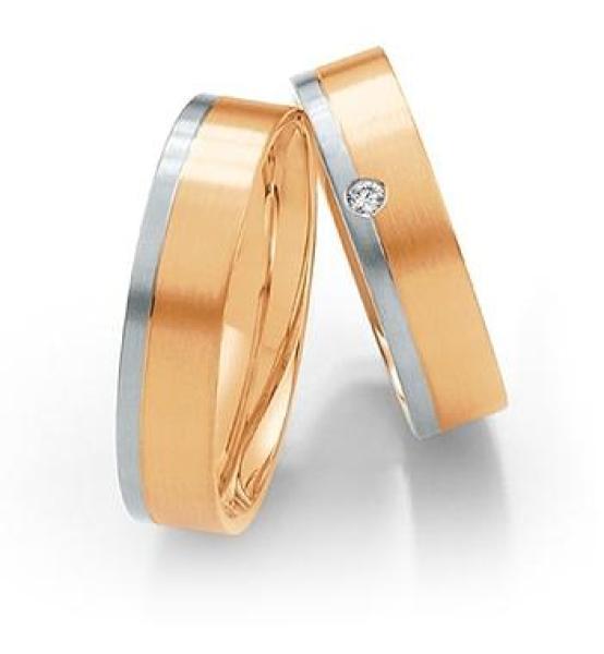 Saint Maurice Trauringe Weiss-Gelbgold 812140 / 812150