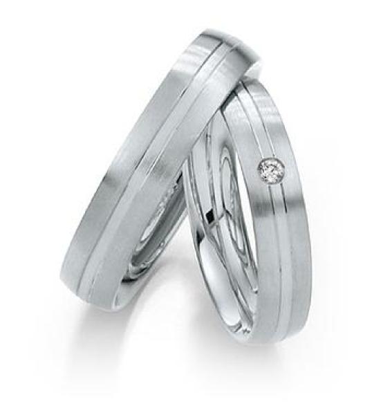 Saint Maurice Trauringe Weiss-Gelbgold 812180 / 812190