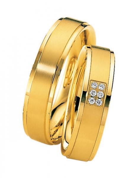 Saint Maurice Trauringe Gelbgold 49-82018 + 49-82019