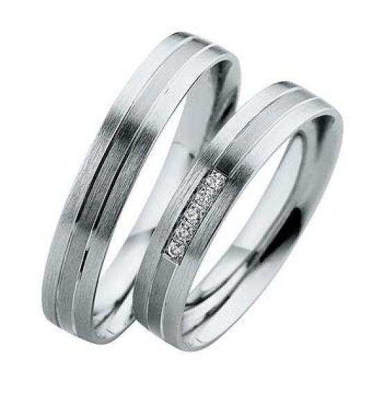 Saint Maurice Trauringe Weissgold DR 831160 / HR 831170