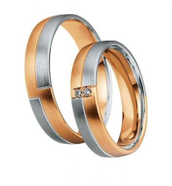 Saint Maurice Trauringe Weissgold DR 831180 / HR 831190