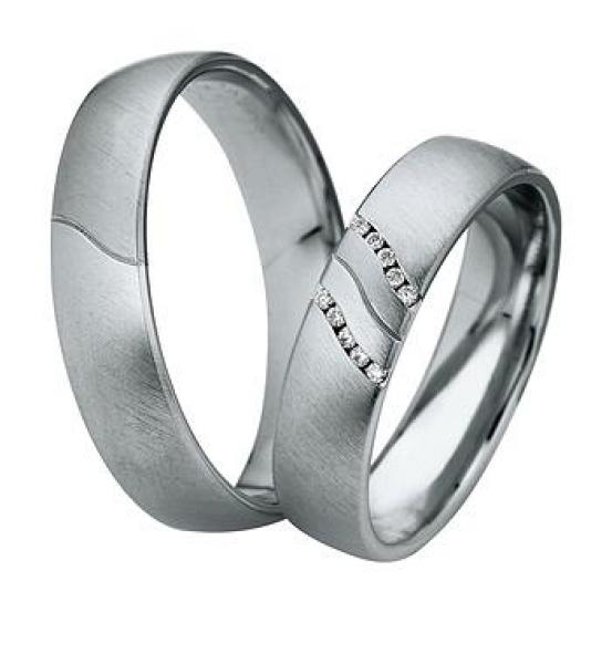 Saint Maurice Trauringe Weissgold DR 831200 / HR 831210