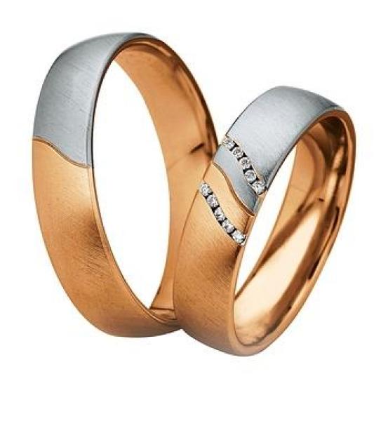 Saint Maurice Trauringe Weissgold DR 831200 / HR 831210