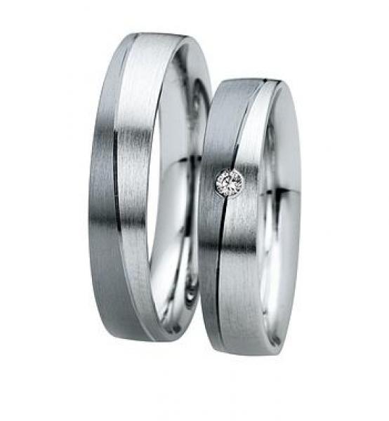 Saint Maurice Trauringe Weissgold DR 831240 / HR 831250