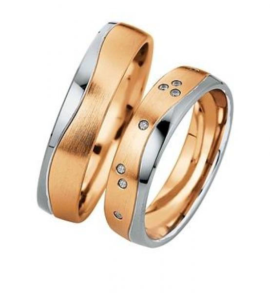 Saint Maurice Trauringe Weissgold DR 831360 / HR 831370