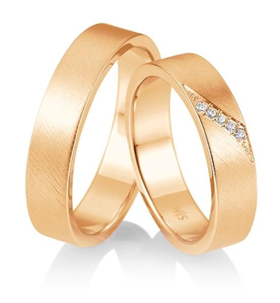 Saint Maurice Trauringe Weissgold 49855280 / 49855290