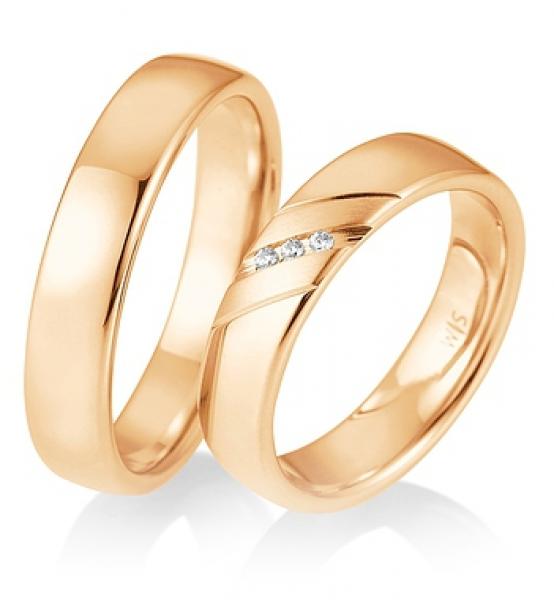 Saint Maurice Trauringe Gelbgold 49855540 / 49855550