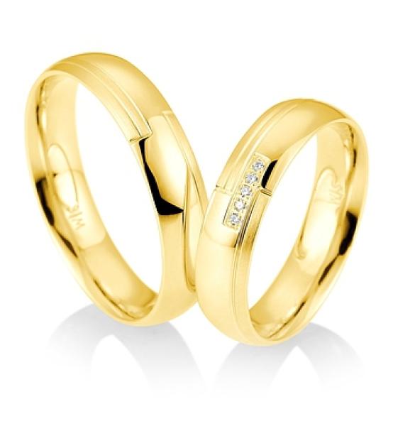 Saint Maurice Trauringe Gelbgold 49855580 / 49855590