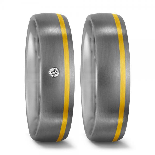 Titan Factory Trauringe 51142/001/002/7201 +  51142/001/000/7201