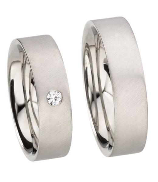 Kühnel Trauringe Weissgold 513134-6260